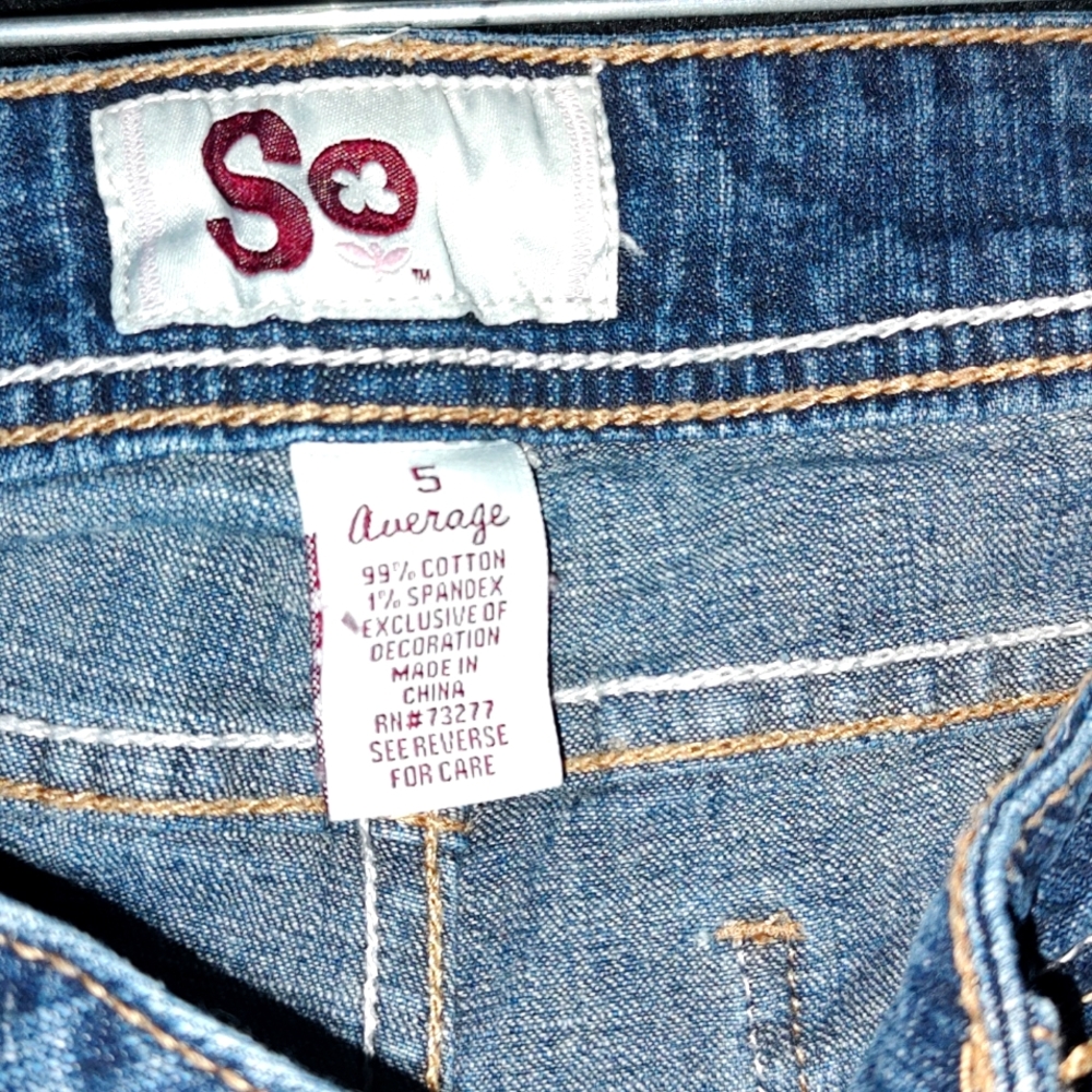 So skinny jeans/stretch med size 5